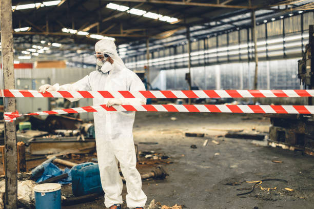 Professional Odor Removal technician working in Rockford, WA
